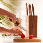 سرویس چاقو 6 پارچه قهوه ای سافت کاراجا 153.03.06.6482 Rabima رابیما