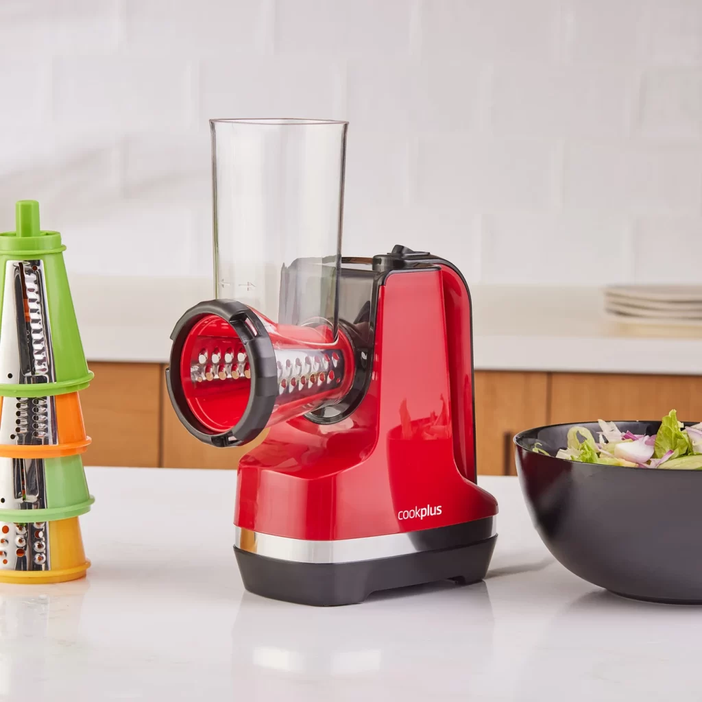 سالادساز و خردکن برقی قرمز لاور کوک پلاس 153.03.06.6510