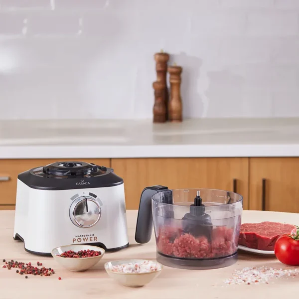 سرویس غذاساز 2000 وات سفید مسترمید کاراجا 153.03.06.6567