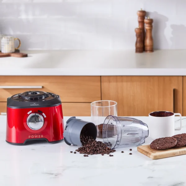 سرویس غذاساز 2000 وات قرمز مسترمید کاراجا 153.03.06.6571