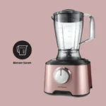 سرویس غذاساز 2000 وات رزگلد مسترمید کاراجا 153.03.06.6578