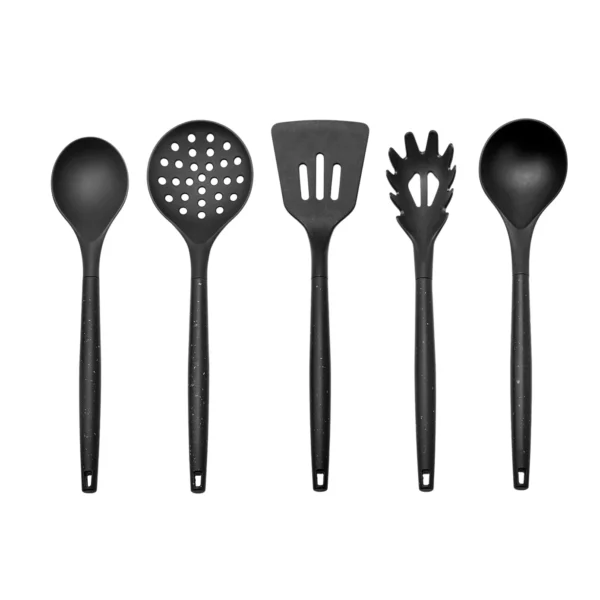 سرویس چاقو و کفگیر ملاقه 12 پارچه مشکی گستو کاراجا 153.03.06.7246 Rabima رابیما