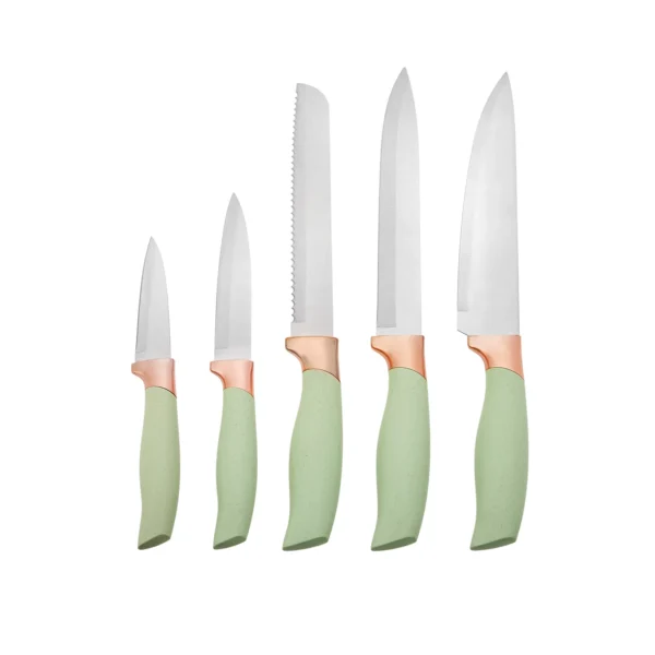 سرویس چاقو و کفگیر ملاقه 12 پارچه سبز گستو کاراجا 153.03.06.7249 Rabima رابیما