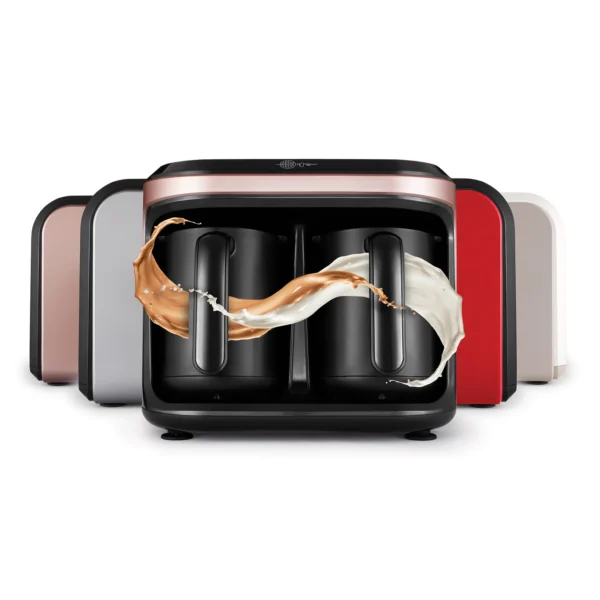 قهوه ساز ترک دوقلو برقی 1400 وات رزگلد هاتیر هوپس کاراجا 153.03.06.7872