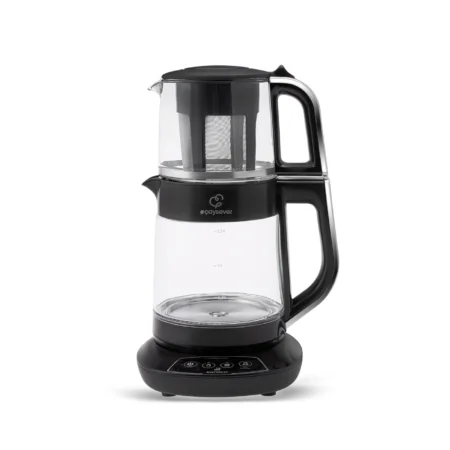 چاي ساز اتوماتیک هوشمند برقی 1700 وات 0.8 + 1.5 لیتر مشکی چایشوور کاراجا 153.03.06.8056چاي ساز اتوماتیک هوشمند برقی 1700 وات 0.8 + 1.5 لیتر مشکی چایشوور کاراجا 153.03.06.8056