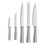 سرویس چاقو 6 پارچه سفید میستر با پایه استریلیزر برقی کاراجا 153.03.08.2210 Rabima رابیما