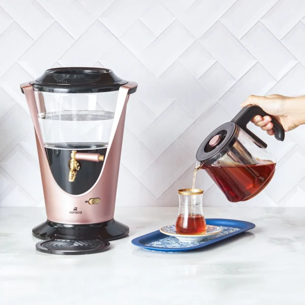 سماور برقی 1500 وات رزگلد جام کاراجا 153.03.06.8297