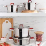 سرویس قابلمه 8 پارچه استیل براق مرلوت کاراجا 153.03.08.0619