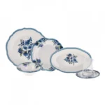 سرویس صبحانه ۲۶ پارچه آبی نوستالجی کاراجا 153.03.08.0258