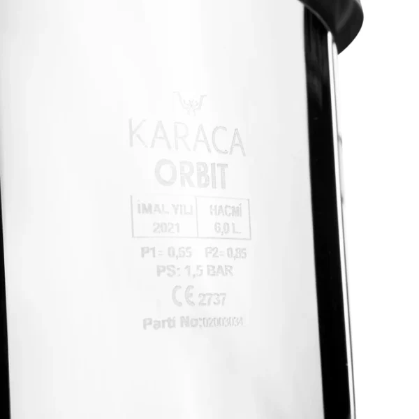 زودپز دوقلو 6 + 4 لیتر استیل اربیت کاراجا 153.03.08.0509