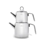 سرویس غذاپز 17 پارچه استیل پلاتینیوم کاراجا 153.03.07.5194 Rabima رابیما