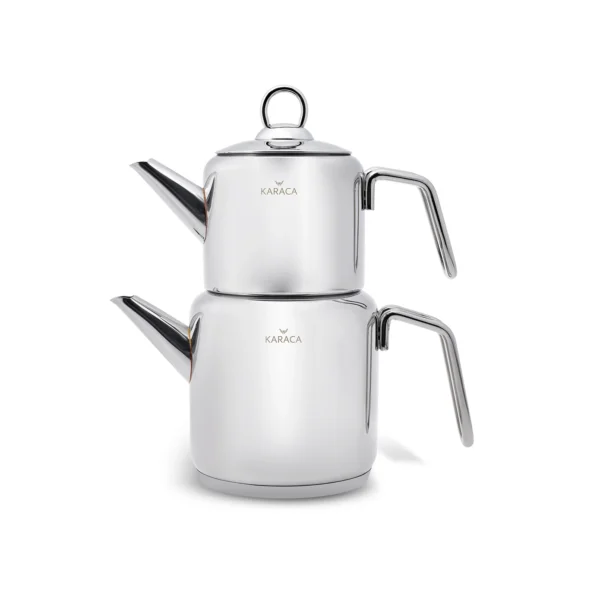 سرویس غذاپز 17 پارچه استیل پلاتینیوم کاراجا 153.03.07.5194 Rabima رابیما