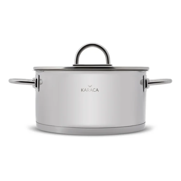 سرویس غذاپز 17 پارچه استیل پلاتینیوم کاراجا 153.03.07.5194 Rabima رابیما