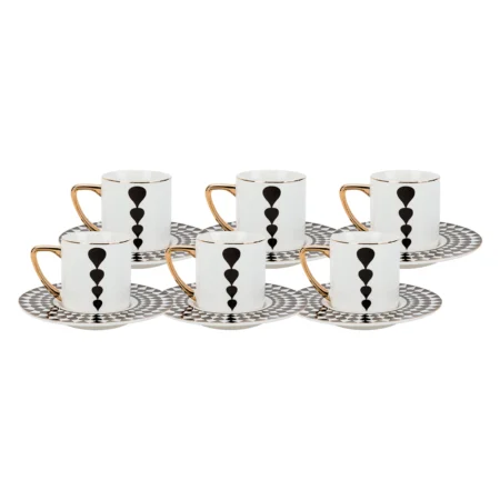 سرویس قهوه خوری 6 نفره دراپ کاراجا 153.01.01.4026 Rabima رابیما