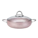 سرویس قابلمه 7 پارچه صورتی بیوگرانیت آوانوس رز کاراجا 153.03.07.9623 Rabima رابیما