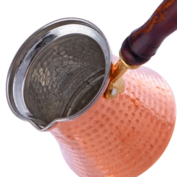 قهوه جوش کوچک 2 فنجان مسی مسوپوتامیا کاراجا 153.03.08.0060