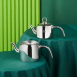 کتری و قوری کوچک 1.45 + 0.8 لیتر پاوراستیل وگا کاراجا 153.03.08.0079