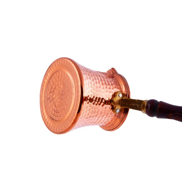 قهوه جوش 2 فنجان مسی آنتیک کاراجا 153.03.08.0208