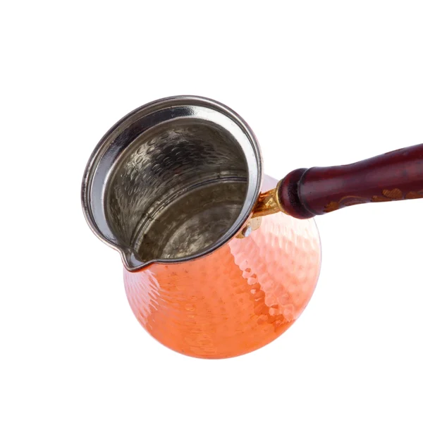 قهوه جوش 2 فنجان مسی آنتیک کاراجا 153.03.08.0209