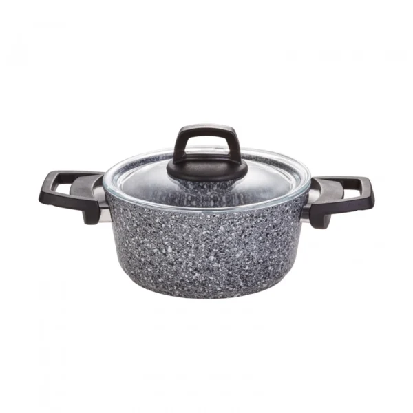 سرویس قابلمه 7 پارچه طوسی پاور بیوگرانیت آزول کاراجا 153.03.08.0348 Rabima رابیما