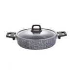 سرویس قابلمه 7 پارچه طوسی پاور بیوگرانیت آزول کاراجا 153.03.08.0348 Rabima رابیما