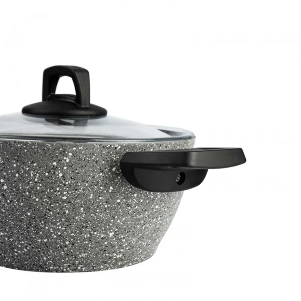 سرویس قابلمه 7 پارچه طوسی پاور بیوگرانیت گریش کاراجا 153.03.08.0352 Rabima رابیما