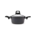 سرویس قابلمه 7 پارچه مشکی پاور بیودایموند کاراجا 153.03.08.0412 Rabima رابیما