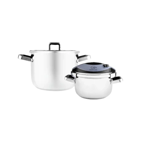 زودپز دوقلو 6 + 4 لیتر استیل اربیت کاراجا 153.03.08.0508