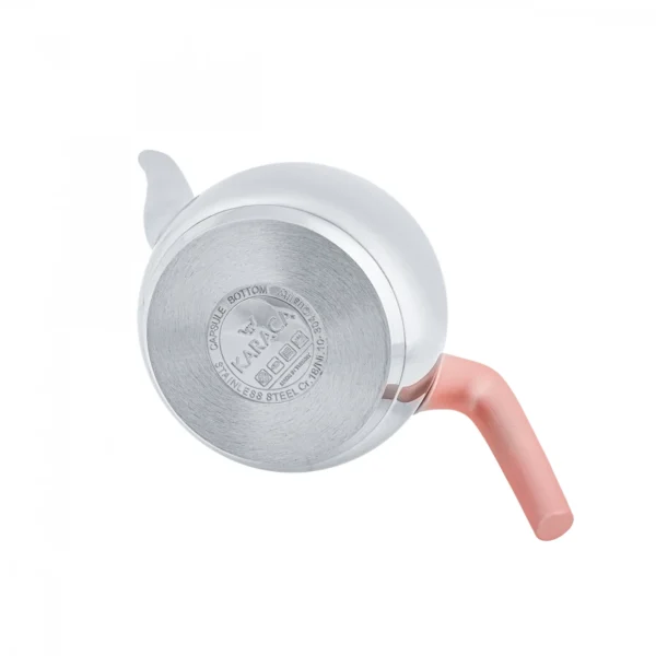 کتری و قوری کوچک 1.5 + 0.75 لیتر مرکور رزگلد کاراجا 153.03.08.0545