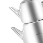 کتری و قوری 2 + 1 لیتر بیسیک کرم کاراجا 153.03.08.1191