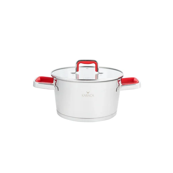 سرویس قابلمه 8 پارچه استیل مرلوت کاراجا 153.03.08.0619 Rabima رابیما