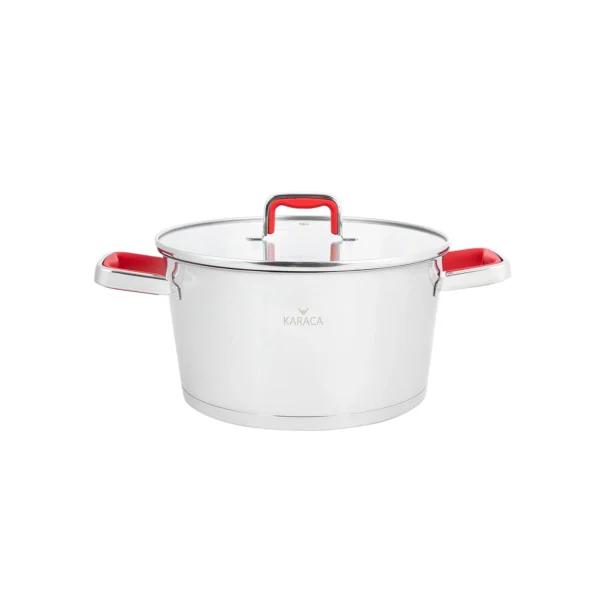 سرویس قابلمه 8 پارچه استیل مرلوت کاراجا 153.03.08.0619 Rabima رابیما