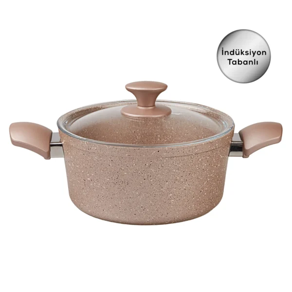 سرویس قابلمه 7 پارچه رز آنتیک بیوگرانیت کاراجا 153.03.08.1153 Rabima رابیما