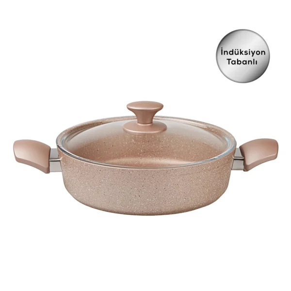 سرویس قابلمه 7 پارچه رز آنتیک بیوگرانیت کاراجا 153.03.08.1153 Rabima رابیما