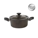 سرویس قابلمه 7 پارچه مشکی طلایی پاور بیوگرانیت کاراجا 153.03.08.1154 Rabima رابیما