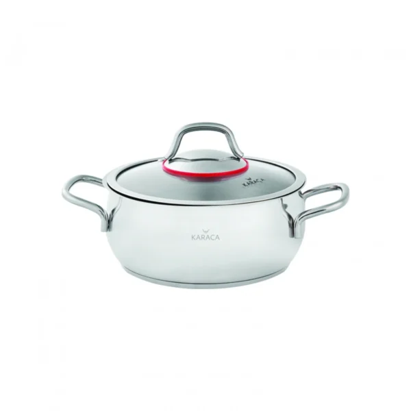 سرویس قابلمه 8 پارچه استیل سریر کاراجا 153.03.08.1214 Rabima رابیما