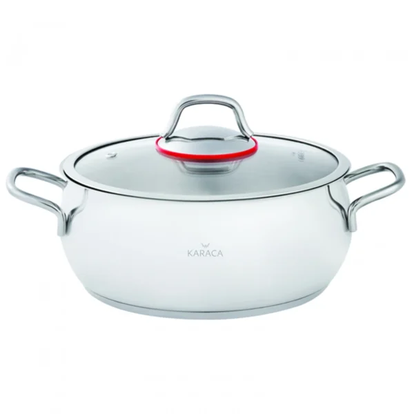 سرویس قابلمه 8 پارچه استیل سریر کاراجا 153.03.08.1214 Rabima رابیما