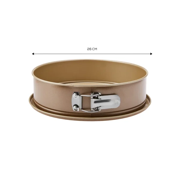 قالب کیک کمربندی 3 تایی 26 + 26 + 7.7 سانتی متر قهوه ای هنس کاراجا 153.03.06.4825 Rabima رابیما