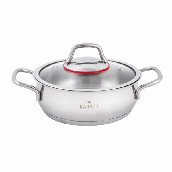 سرویس قابلمه 6 پارچه استیل سریر کاراجا 153.03.08.1368 Rabima رابیما