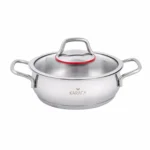 سرویس قابلمه 6 پارچه استیل سریر کاراجا 153.03.08.1367 Rabima رابیما