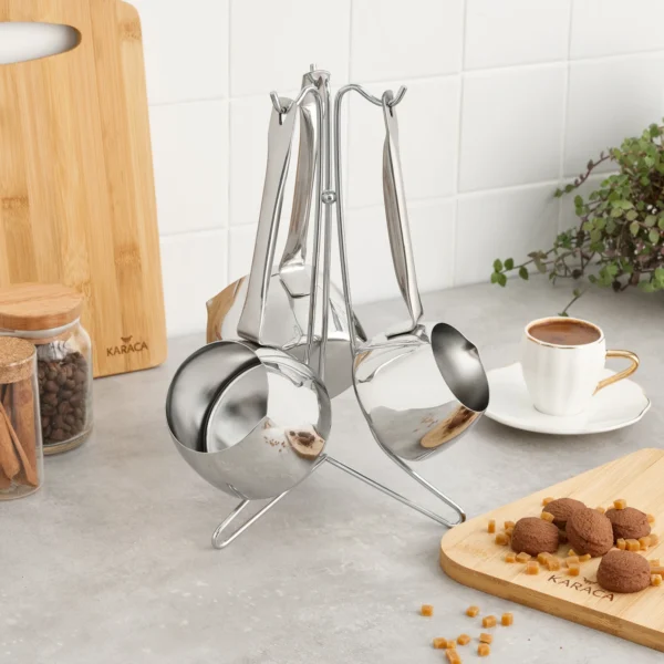 قهوه جوش 2-3-4 فنجان استیل گرانادا کاراجا 153.03.08.1469