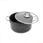 سرویس قابلمه 7 پارچه طوسی بیوگرانیت کاراجا 153.03.08.1594 Rabima رابیما