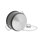 سرویس قابلمه 7 پارچه طوسی بیوگرانیت کاراجا 153.03.08.1594 Rabima رابیما