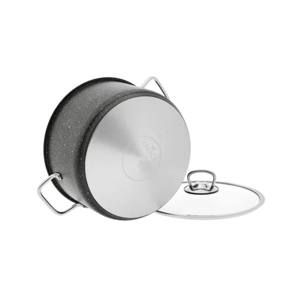 سرویس قابلمه 7 پارچه طوسی بیوگرانیت کاراجا 153.03.08.1594 Rabima رابیما