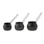 قهوه جوش 2-3-4 فنجان مشکی بیوگرانیت کاراجا 153.03.08.1608