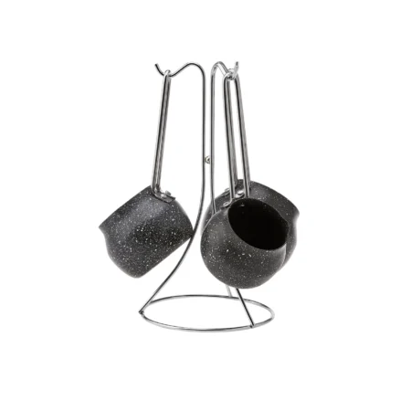 قهوه جوش 2-3-4 فنجان مشکی بیوگرانیت کاراجا 153.03.08.1608