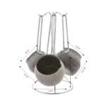 قهوه جوش 2-3-4 فنجان طوسی بیوگرانیت کاراجا 153.03.08.1609