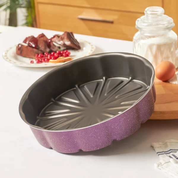 قالب کیک 26 سانتی متر بنفش دیلیم آریا کاراجا 153.03.06.6529 Rabima رابیما