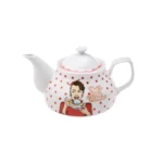 کتری و قوری لعابی 2 + 1 لیتر قرمز بک تو کیچن کاراجا 153.03.08.1846