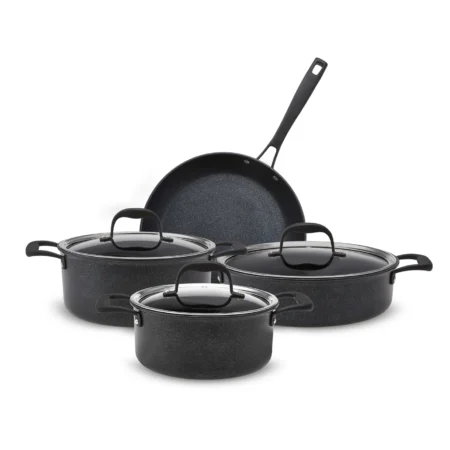 سرویس قابلمه 7 پارچه مشکی بیودایموند کاراجا 153.03.08.1923 Rabima رابیما